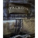 Talbots  Women Slim Ankle Cow Print Jeans Blue Size 4 Photo 6