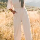 Krass&co Ivy City  Ariana jumpsuit in cream size large Photo 0