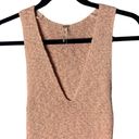 Free People  Women’s Sz Small Top Georgia Knit Cami V Neck Stylish Tan OB754827 Photo 2