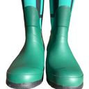 Hunter Tall Green + Blue Tartan Rainboots Women’s 6 Photo 2