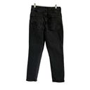 New Look  Jeans Denim Pants Mom fit  Ankle Black Petite size 8 Photo 3