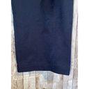 Nike Women's  Crop Capris Pants Navy Straight Leg Swoosh Logo Drawstring Size XL Photo 1