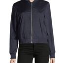 Bagatelle NEW  Faux-Suede Embroidered Bomber Jacket Photo 2