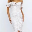 Hello Molly White Lace Dress Photo 1