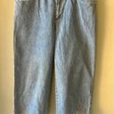 Liz Claiborne  Lizwear Jeans Size 10 Blue Straight Rhinestone Embellished Photo 2