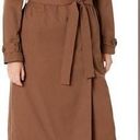 The Drop Women's Noa Trench Coat in color Coffee Bean Size S NWT Photo 0