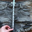 We The Free  Free People Black Denim Shorts 29 Photo 5