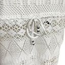 Ralph Lauren  Crochet Drawstring Swim Bathing Suit Cover Up Small White Size S Photo 6