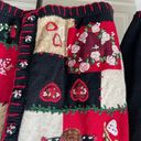 heirloom collectibles Vintage  Valentine’s Day Love Theme Cardigan Sweater M Photo 3