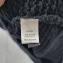 EXPRESS  Womens Black Cable Knit Short Sleeve Cardigan Sweater Size Medium Photo 4