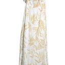 Michael Stars NWOT  Tara Gauze Ruffle Strapless Maxi Dress Brushed Cotton XS Photo 7