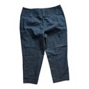 Krass&co Womens New York Clothing  Chambray Crop Pants - Sz 10 Photo 1