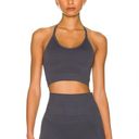 Spiritual Gangster Icon Seamless T-Back Sports Bra in slate Photo 3