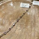 Macy's NWT Dainty Amethyst 18K Gold Over Sterling Silver Bracelet Photo 0