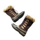 Sorel  Joan Of Arctic Snow Waterproof Leather Boots Size 8 Winter Snow Gorpcore Photo 8