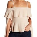 Endless Rose  Top Cold Shoulder Angel Sleeve Blouse Photo 0