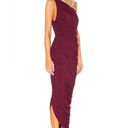 Norma Kamali  Diana Gown Sz Large Plum Photo 1