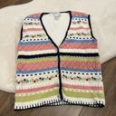 Unique Vintage Vintage Knit Sweater Vest Photo 0