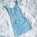 GUESS Vintage 90’s Y2K Fitted Floral Blue Dress Photo 1