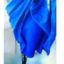 American Eagle  Outfitters Women’s Size 2 Blue Crepe Georgette Fit & Flare EUC Photo 5