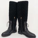 Ralph Lauren Lauren . Hollie II Quilted Lace-Up Riding Boots. Photo 3