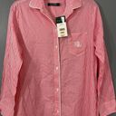 Ralph Lauren  red ballet sleep shirt top S Photo 6