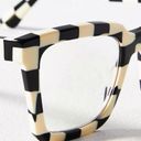 Anthropologie NWT I-SEA x  Lindsay Readers 1.50x Black & White Tile Pattern Photo 2