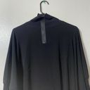 Vince  Poncho Top Womens Medium Black Cashmere Blend Contemporary Minimalist Photo 5