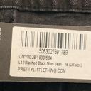 Pretty Little Thing  Black Mom Jean Size 12 Photo 7