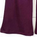 n:philanthropy NEW Revolve n: Philanthropy Womens M Reign Flare Leg Pull On Knit Pant Burgundy Photo 5