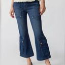 Urban Outfitters NWT BDG Cropped Kick Flare Utility Jeans Photo 0