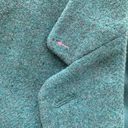 The Row Vtg Embassy Woolmark Wool Buttoned Blazer Coat Jacket Blue Gray Size 12 Photo 5