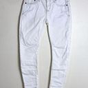 One Teaspoon  Hoodlums mid waist stretched fitted bow leg white jeans size 27 Photo 0