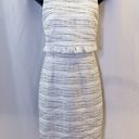 Karl Lagerfeld White Tweed Sheath Dress Photo 8