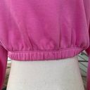 Naked Wardrobe French Terry Hoodie In Bubblegum Pink Photo 4