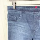 Spanx  Jean-ish Ankle Leggings Dark Wash Denim Slimming Jeggings 20018R Medium Photo 5