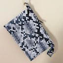 Simply Southern NWT  Makeup‎ Brush Travel Bag Snake Print Gray Black One Size Photo 2