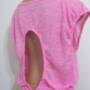 Free People Movement Pink Lightweight Cutout Workout Top Photo 3