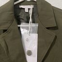 Max Mara  Leisure Cluny Jersey Blazer in Green Size Medium Photo 4