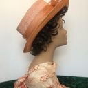 Vintage Peach Supreme Fancy Party Church Hat from Lloyd Williams Photo 4