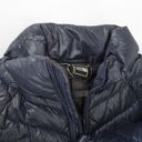 The North Face  Women 700 Down Filled Puffer Coat Jacket Parka Long S Blue FLAWS Photo 7