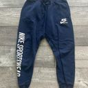 Nike Sportswear Size Small Navy Blue Jogger Sweatpants Photo 1