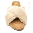 Matisse Footwear NWOT Faux Fur Slides Photo 1