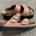 Birkenstock Pink Platform Sandals Photo 1