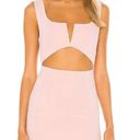 superdown Revolve Pastel Pink Cutout V-Neck Mini Party Dress Small S Club Night Photo 0