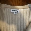 Cardigan Cropped Sweater Tan Size M Photo 2