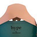 Hype blue green Kiss kiss graphic t shirt large shirt sleeve Photo 2