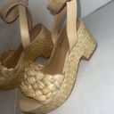 Marc Fisher  Chunky Braided Yarn Wedge Platform Heel sandal Photo 4