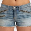 Rag and Bone  Light Wash Low Rise Zipper Denim Short Photo 3