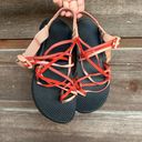 Chacos Chaco Z Cloud X3 Orange Strappy Toe Loop Adjustable Summer Water Hiking … Photo 1